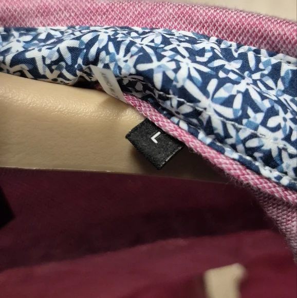 Bugatchi Men's Pink Button Down Shirt - Picture 4 of 8